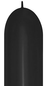 660 LINK-O-LOON Deluxe Black Betallatex balloon.