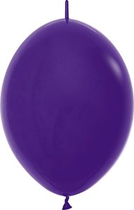 12 inch LINK-O-LOON Fashion Violet Betallatex balloon.
