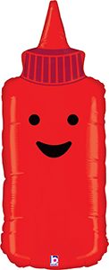 Ketchup 35 helium shape balloon by Betallic.