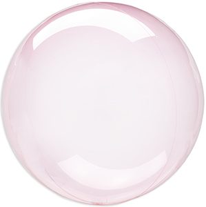 Crystal Clearz Dark Pink balloon by Anagram.